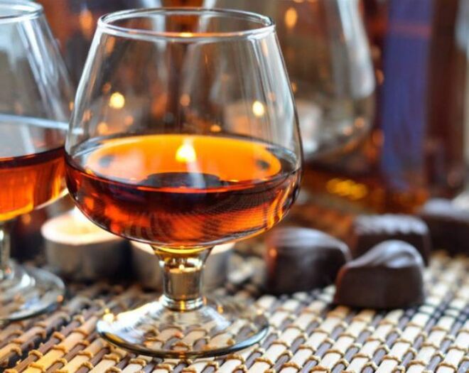 minyak jarak dan cognac untuk parasit